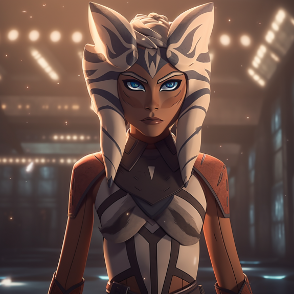 Warum hat Ahsoka Tano weiße Lichtschwerter ？