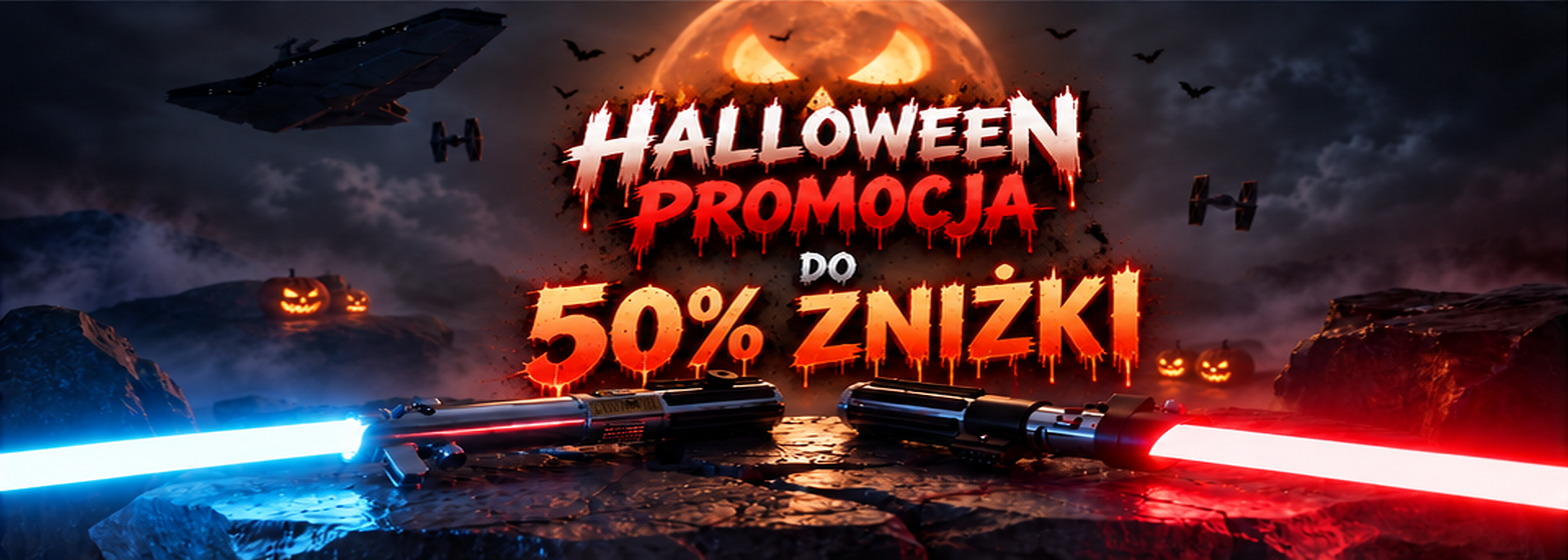 Polish Halloween desktop banner