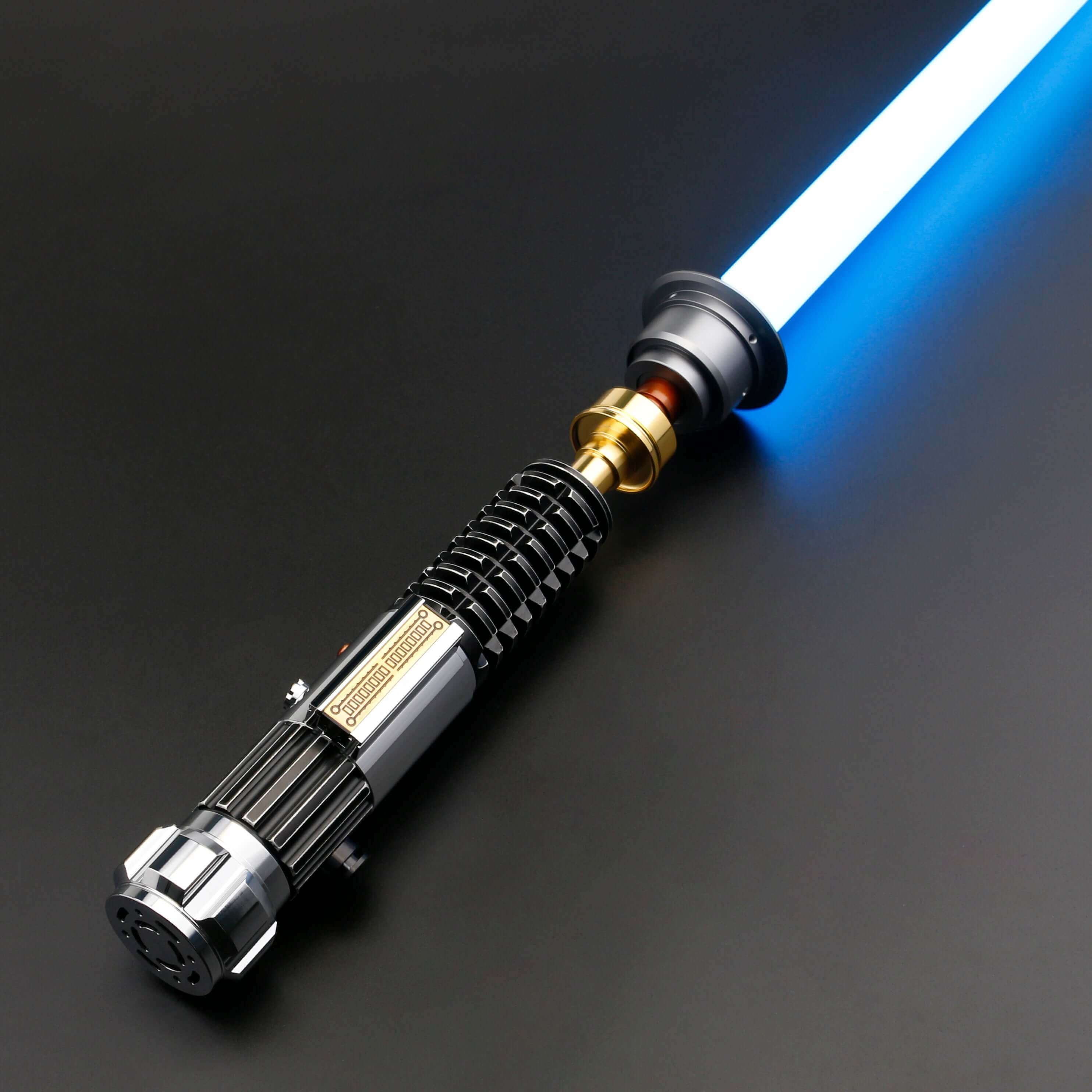 Obi Wan EP3 Weathered Lightsaber - High-Quality Metal | Nsabers